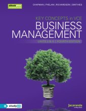 book Business Management JACARANDA Units 3 & 4 VCE