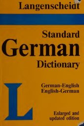 book Langenscheidt Standard German Dictionary: German-English, English-German