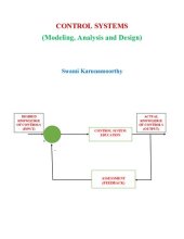 book Control Systems (Modeling, Analysis and Design)