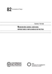 book Reinserción laboral adecuada. Dificultades e implicancias de política