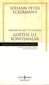 book Yaşamının Son Yıllarında Goethe İle Konuşmalar