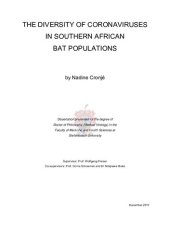 book THE DIVERSITY OF CORONAVIRUSES IN SOUTHERN AFRICAN BAT POPULATIONS