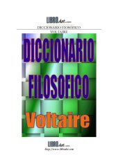 book Diccionario Filosófico