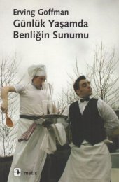 book Günlük Yaşamda Benliğin Sunumu