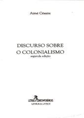 book Discurso sobre o colonialismo