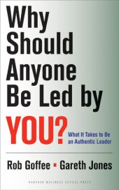 book Why Should Anyone Be Led by You?