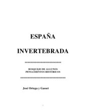 book España invertebrada