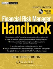 book Financial Risk Manager Handbook