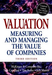 book Valuation: Measuring and Managing the Value of Companies, 3rd Edition