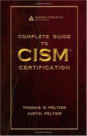 book Complete Guide to CISM Certification