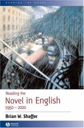 book Reading the novel in English, 1950-2000