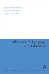 book Advances in Language And Education