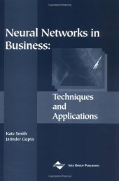 book Neural Networks in Business: Techniques and Applications