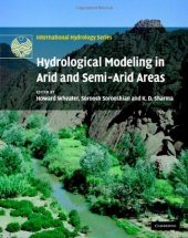 book Hydrological Modelling in Arid and Semi-Arid Areas