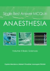 book Single best answers MCQs in anaesthesia. Vol II, Basic sciences