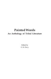 book Painted Words: An Anthology of Tribal Literature