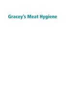 book Gracey's meat hygiene