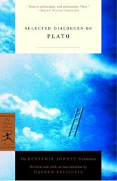 book Selected Dialogues of Plato: The Benjamin Jowett Translation