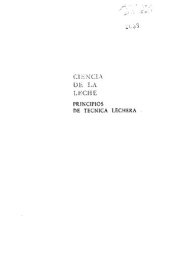 book Ciencia De La Leche