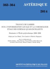 book Travaux de Gabber sur L’uniformisation Locale et la Cohomologie Étale des Schémas Quasi-Excellents