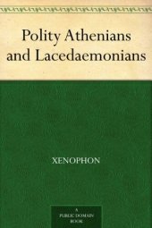 book Polity Athenians and Lacedaemonians