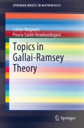 book Topics in Gallai-Ramsey Theory