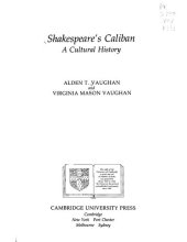 book Shakespeare's Caliban: A Cultural History