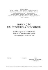 book Educação: um Tesouro a Descobrir: Relatório para a UNESCO da Comissão Internacional sobre Educação para o século XXI