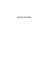 book The Six Day War: The Breaking of the Middle East