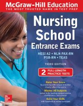 book McGraw-Hill Education nursing school entrance exams