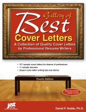 book Gallery of Best Cover Letters: a collection of quality cover letters by professional resume writers