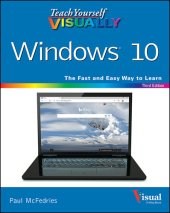 book Teach Yourself VISUALLY Windows 10