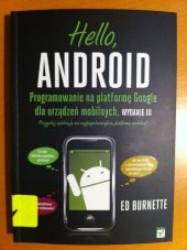 book Hello, Android. Programowanie na platformę Google dla urządzeń mobilnych