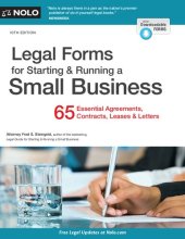 book Legal forms for starting & running a small business