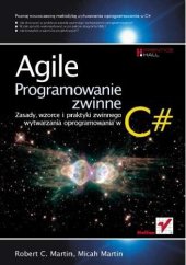 book Agile. Programowanie zwinne. Zasady, wzorce i praktyki zwinnego wytwarzania oprogramowania w C#