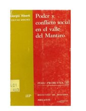 book Poder y conflicto social en el valle del Mantaro (1900-1974)