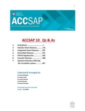 book Adult Clinical Cardiology – Self-Assessment Program (ACCSAP 10)