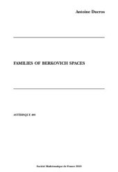 book Families of Berkovich spaces