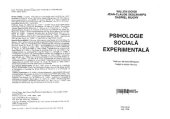 book Psihologie sociala experimentala