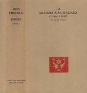 book La letteratura italiana. Storia e testi. Opere