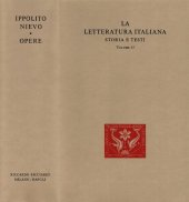 book La letteratura italiana. Storia e testi. Opere