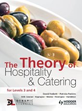 book The theory of hospitality & catering : for levels 3 and 4