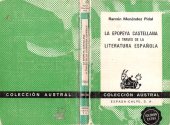 book La epopeya castellana a través de la literatura española