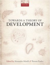 book Towards a Theory of Development