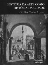 book História da arte como história da cidade