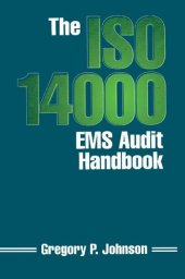 book The ISO 14000 EMS audit handbook