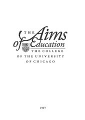 book The Aims of Liberal Education