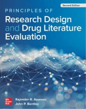 book Principles of Research Design and Drug Literature Evaluation, Second Edition