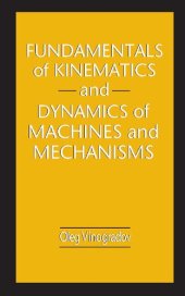 book Fundamentals of Kinematics and Dynamics of Machines and Mechanisms