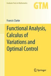 book Functional Analysis, Calculus of Variations and Optimal Control